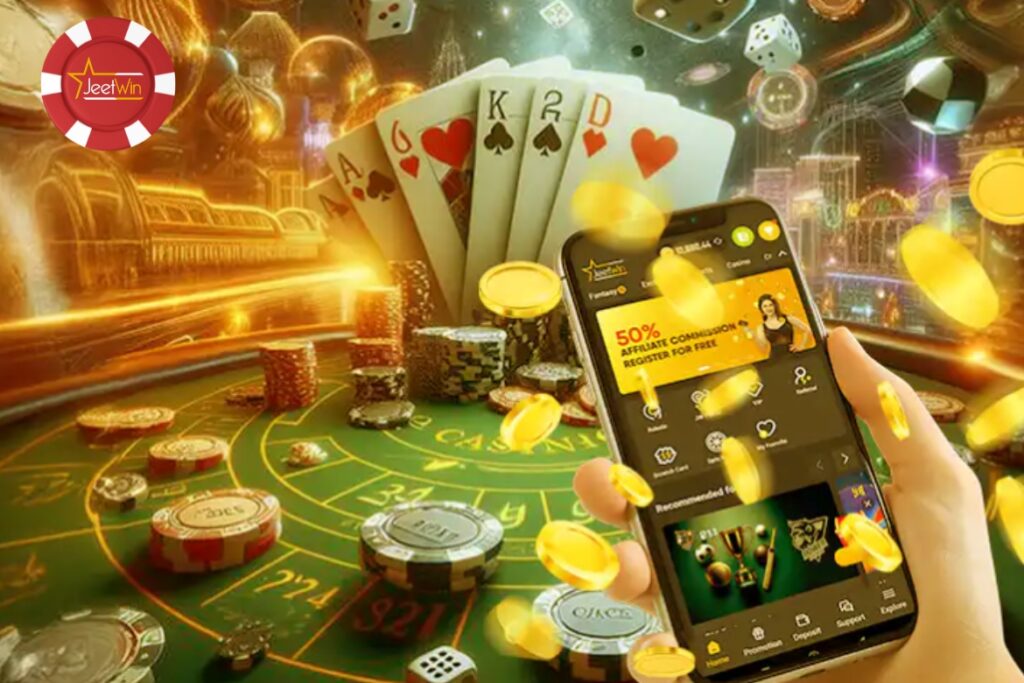 JeetWin Online Casino Game Interface