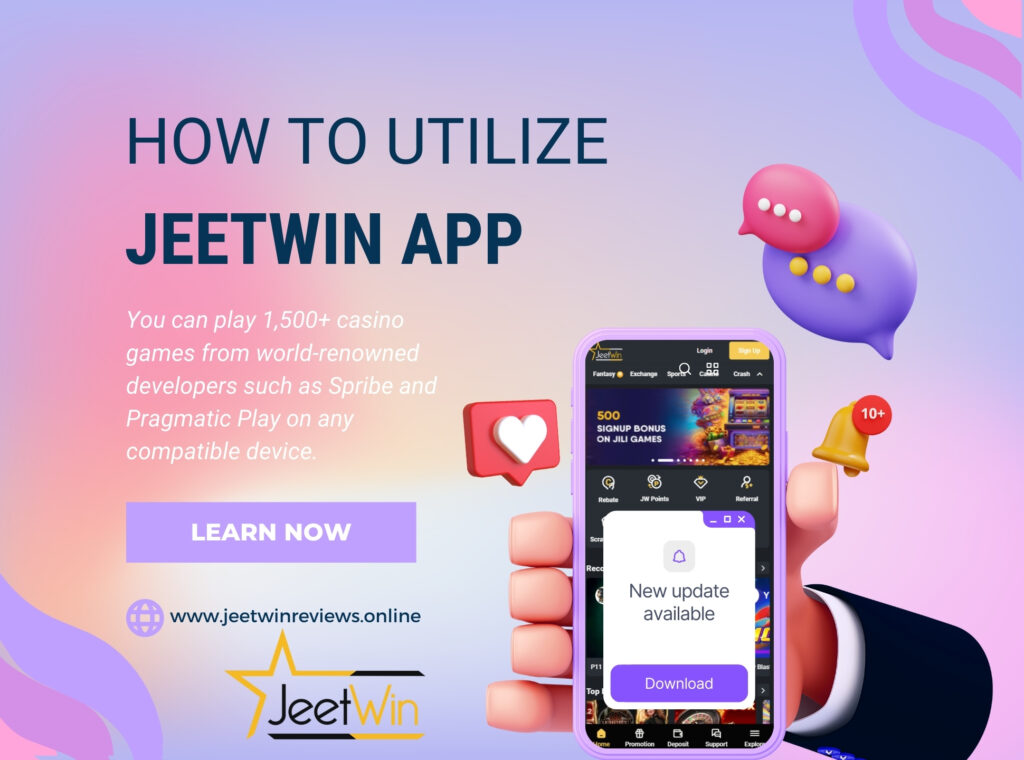 utilise the Jeetwin App